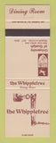 Matchbook Cover - The Whippletree University of Guelph ON