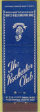 Matchbook Cover - Rochester Club NY Midget