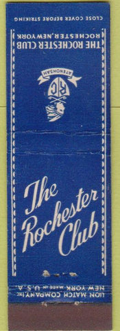 Matchbook Cover - Rochester Club NY Midget