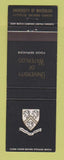 Matchbook Cover - University of Waterloo ON