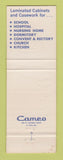 Matchbook Cover - Francis J Jones Corp Milwaukee WI Filing Cabinets