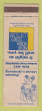 Matchbook Cover - New York State Lottery