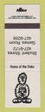 Matchbook Cover - Nait Ooks Northern Alberta Institute of Technology Edmonton AB