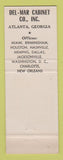 Matchbook Cover - Del Mar Kitchen Cabinets Atlanta GA