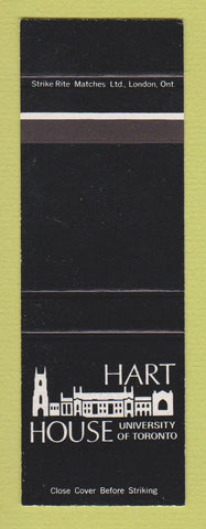 Matchbook Cover - Hart House University of Toronto ON SAMPLE