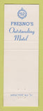 Matchbook Cover - Water Tree Inn Fresno CA