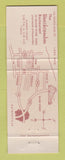Matchbook Cover - The Beachcomber Grand River OH