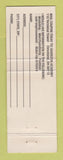 Matchbook Cover - Barbizon Modeling Academy Akron OH Cleveland