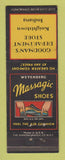 Matchbook Cover - Massagic Shoes Goodman's Department Store Knightstown IN