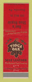 Matchbook Cover - Tioga Oak Shoe Sole Leather Doc's Danville PA