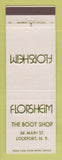 Matchbook Cover - Florsheim Shoes Boot Shop Lockport NY