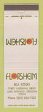 Matchbook Cover - Florsheim Shoes Bill Koski Lake Oswego OR