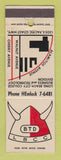 Matchbook Cover - Long Beach City College Business Technology CA