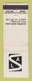Matchbook Cover - Academie Saint Louis Quebec QC WEAR