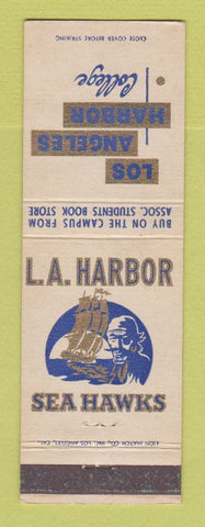 Matchbook Cover - Los Angeles CA Harbor College Sea Hawks