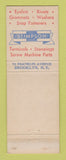 Matchbook Cover - Stimpson Metal Goods Fasteners Brooklyn NY