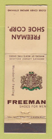 Matchbook Cover - Freeman Men's Shoes Corp NO DEALER WEAR