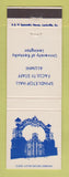 Matchbook Cover - Spindletop Hall Alumni University Kentucky Lexington KY