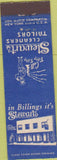 Matchbook Cover - Stewart's Cleaners Midget