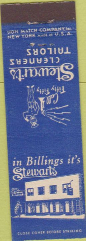 Matchbook Cover - Stewart's Cleaners Midget
