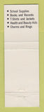 Matchbook Cover - Crazy Ox Red River Community College Winnipeg MB WEAR