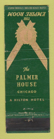 Matchbook Cover - Palmer House Hotel Chicago IL Hilton Empire Room WEAR