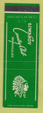 Matchbook Cover - Siwanoy Country Club Bronxville NY Indian