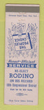 Matchbook Cover - Rodino for Congress Election