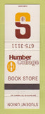 Matchbook Cover - Humber College Book Store