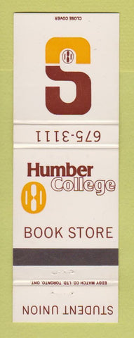 Matchbook Cover - Humber College Book Store