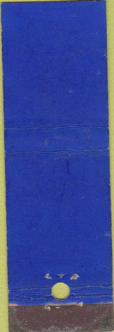 Matchbook Cover - Blue BLANK  Midget