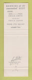 Matchbook Cover - First American National Bank Wausau WI Indian