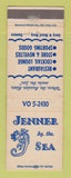 Matchbook Cover - Jenner by the Sea CA WEAR