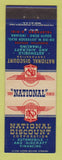 Matchbook Cover - National Discount Auto Loans South Bend IN