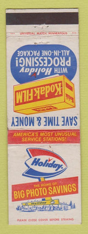 Matchbook Cover - Holiday Stores Kodak Film