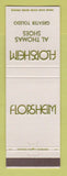 Matchbook Cover - Florsheim Shoes Al Thomas Toledo OH