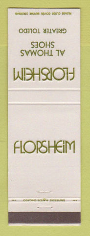 Matchbook Cover - Florsheim Shoes Al Thomas Toledo OH