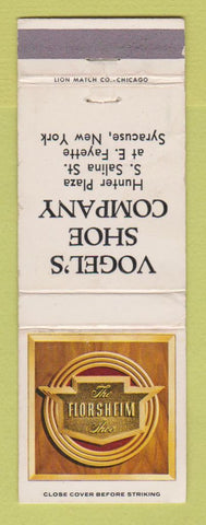 Matchbook Cover - Florsheim Shoes Vogel's Syracuse NY WEAR