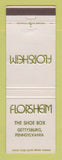 Matchbook Cover - Florsheim Shoes Gettysburg PA