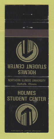 Matchbook Cover - Student Center Northern Illinois University Dekalb IL WEAR