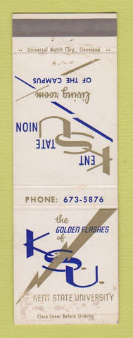 Matchbook Cover - Kent State University Golden Flashes OH WEAR