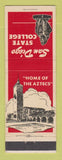 Matchbook Cover - San Diego State College CA Aztecs