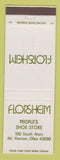 Matchbook Cover - Florsheim Shoes People Mount Vernon OH
