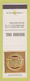 Matchbook Cover - Florsheim Shoes Hinerman Bros Moundsville WV