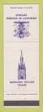Matchbook Cover - University of Western Ontario London ON