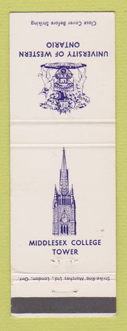Matchbook Cover - University of Western Ontario London ON