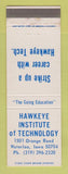 Matchbook Cover - HAwkeye Institute of Technology Waterloo IA