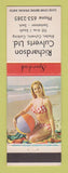 Matchbook Cover - Richardson Culverts Saskatoon SK pinup