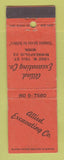Matchbook Cover - Allied Excavating Minneapolis MN