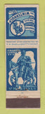 Matchbook Cover - Union Allumettiere Brussels Belgium Lennick St Martinus